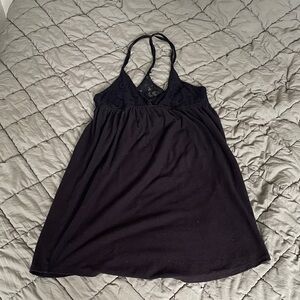Billabong Black Lace Halter Top dress